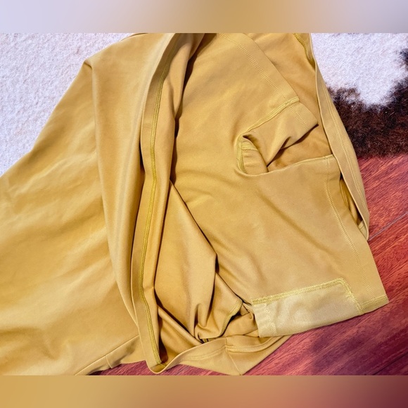 Girlfriend Collective Naomi Workout Dress in Yellow Green - Picture 3 of 4